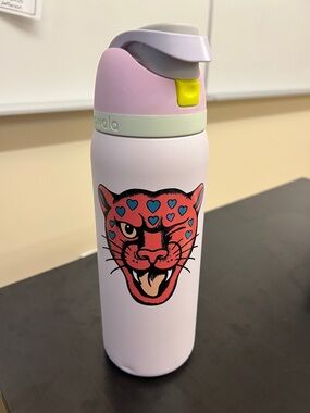 Owala Custom Water Bottle Leopard